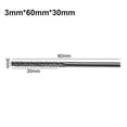 thumbnail image 1 of 1Pc 3Mm 1/8 Long Shank Carbide Burs For Milling Cutter Burr Rotary 38Mm To 100Mm For Power Tool Accessory In Stock, 1 of 6