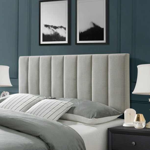 DG Casa Sierra Tufted Upholstered Vertical Channel Adjustable Height