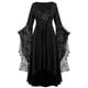 thumbnail image 1 of Gibobby Vestido invierno mujer Ropa gótica para mujer, vestido Punk de esqueleto de encaje de Halloween, vestido Retro de talla grande, disfraz Medieval(Gris, XXXXL), 1 of 4