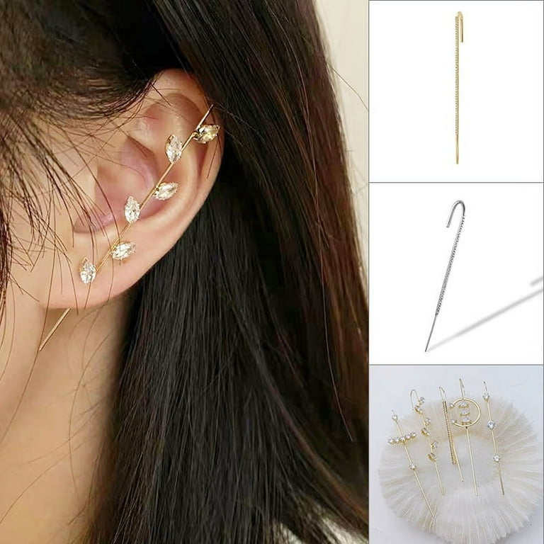 Ear wrap crawler hook earrings walmart deals