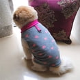 thumbnail image 6 of Pet Dogs Fleece Vest Cold Weather Warm Pullover Sweater,Heart-shaped Pattern Soft Stretchy Puppy Turtleneck Coat Jacket,Winter Dog Clothes for Small Dogs Girl.(Size S), 6 of 11