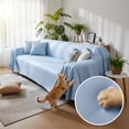 thumbnail image 2 of MKHSQHDG Today's Deals Scratch Sofa Protector Slipcover Non Shedding Friendly Cover for Living Room, 2 of 6