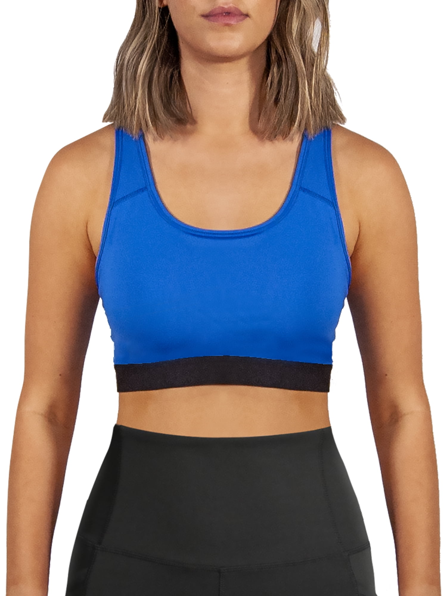 Avia Medium Support Racerback Sports Bra, 2 Pack