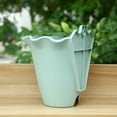 thumbnail image 6 of BToBackyard Plant Pot Garden Pots Wall-mounted Wall Mounted Ruffled Edge Resin Corrosion-resistant Durable Plastic Flowerpot, 6 of 22
