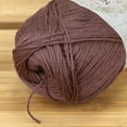 thumbnail image 3 of JubileeYarn Baby Soft Bamboo Cotton Yarn - 50g/Skein - Caffé Mocha - 4 Skeins, 3 of 7