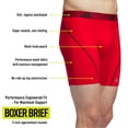 thumbnail image 2 of Calzoncillos tipo bóxer adidas Performance Mesh para hombre, paquete de 3, 2 of 7