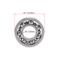 thumbnail image 4 of Unique Bargains R6 Deep Groove Ball Bearing, 3/8'x7/8'x7/32' Open Type Z2 Lever Bearings 10pcs, 4 of 4