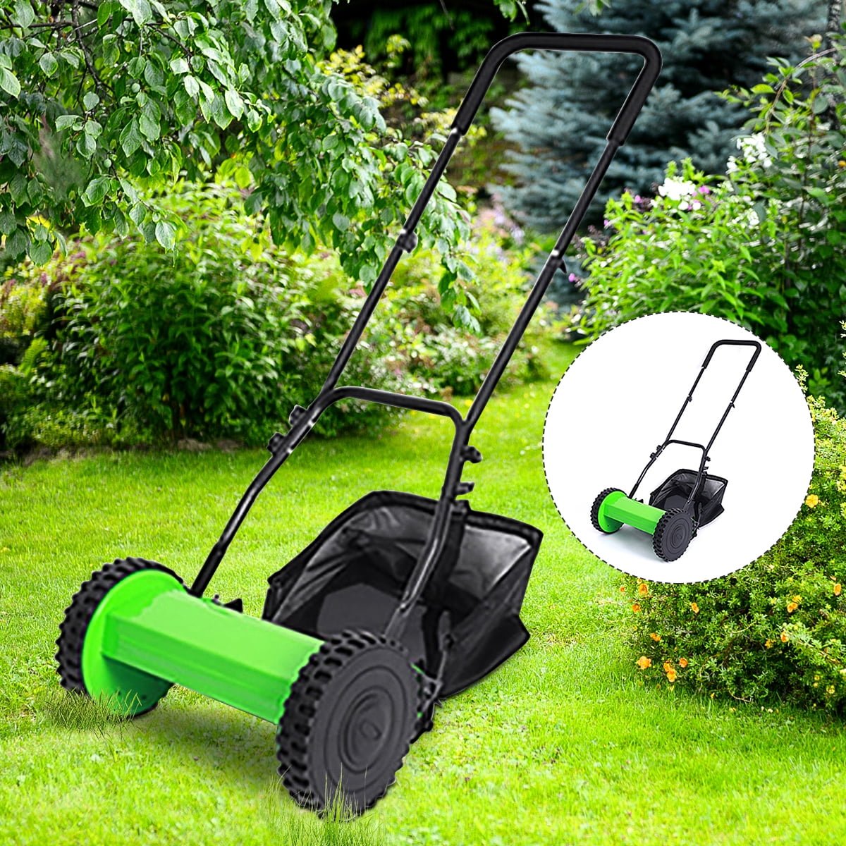 12 Compact Hand Push Lawn Mower Reel Mower No Lebanon Ubuy