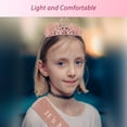 thumbnail image 4 of 12th Birthday Gifts for Girls, 12th Birthday Tiara and Sash, 12th Birthday Decorations, 4 of 7