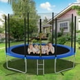 thumbnail image 4 of Patiojoy 12FT Enclosure Net Trampoline Replacement Safety Net with Zipper & Buckle, 4 of 7