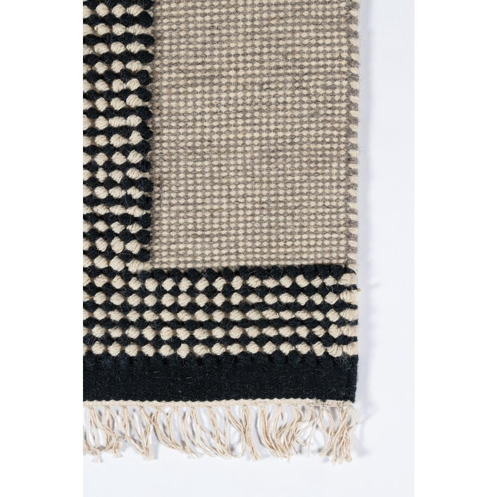 Skyline Decor Novogratz by  Karl Jules Hand Woven Wool Area Rug. Black 2' X 3' 2' x 3' Indoor,Accent,Handmade