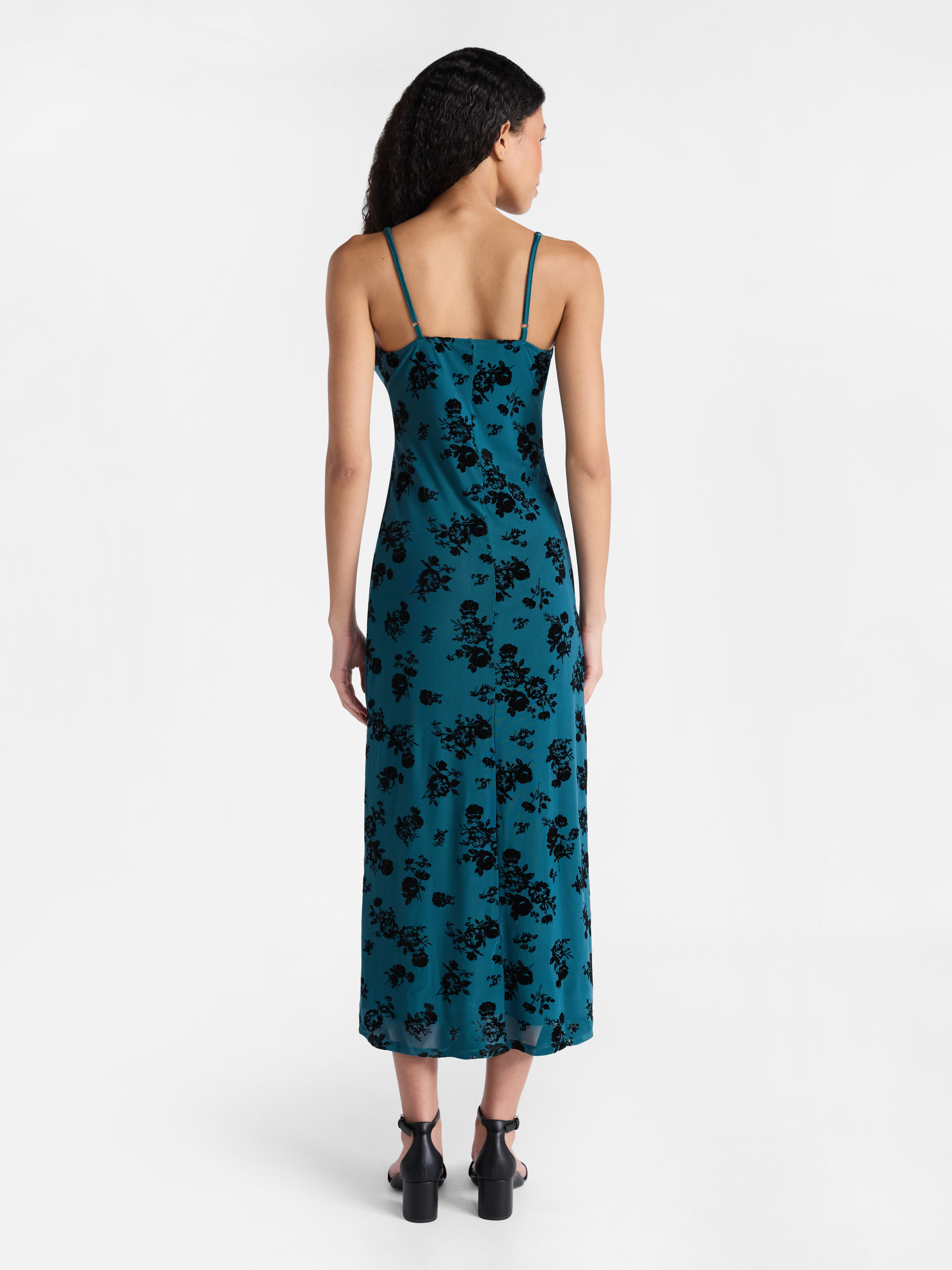 No Boundaries Triangle Top Maxi Dress, Women's