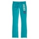 thumbnail image 1 of Aeropostale - Pantalones deportivos elásticos ajustados y acampanados para mujer, verde, extra pequeño Aeropostale  Pantalones deportivos, 1 of 2