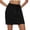Black, variant on Athletic Skirt Skorts for Women Summer Tennis Outfits Drawstring Skirt Built in Shorts with Pockets for Women's Skirts Black L