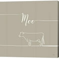 thumbnail image 1 of Underlined Farm VII Greige by Veronique Charron, Canvas Wall Art, 1 of 1