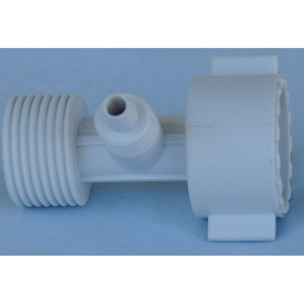 NuFlush Bidet Tadapter, 7/8" Male by 7/8" Female with 3/8" Ferrule