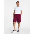 thumbnail image 2 of Athletic Works Women's and Women's Plus French Terry Bermuda Shorts, Sizes XS-4X, 2 of 6