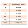 thumbnail image 2 of Gymayou Women Lace Seamless Wireless Bra Plus Size Front Snap Vest Style Bralette Front Closure Bras for Older Women Beige L, 2 of 3