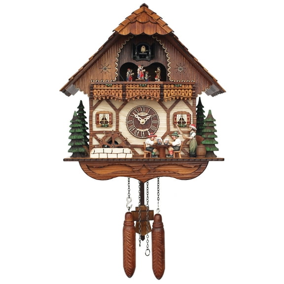 HerrZeit by Adolf Herr Quartz Cuckoo Clock - The Tipsy Brothers