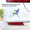 thumbnail image 3 of Speravity Universal Car Bulldog Heartbeat Sticker Impermeable Car Bulldog Window Bumper Sticker Decorativo Car Bulldog Heartbeat Funny Sticker para Coche Vehículos, repuestos y accesorios Mis Speravity VI003367-00, 3 of 6
