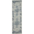 thumbnail image 2 of Desert Fields Persian Ivory/Light Blue 2'3" x 7'3" Area Rug, (2' x 7'), 2 of 7