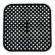 thumbnail image 1 of Revestimiento Negro Reutilizable YONGSHENG 2 Piezas para Freidora de Aire 8,5 Pulgadas, 1 of 5