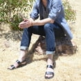 thumbnail image 5 of Golan - Leather Two Strap Sandal - Mens Sandals, 5 of 10