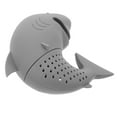 thumbnail image 4 of TABLZONE Cute Silicone Tea Strainer Grey Easy to Clean Loose Leaf Tea Infuser for Home, 4 of 7