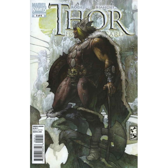 Thor: For Asgard #5 VF ; Marvel Comic Book