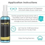 Fognexxa Premium Anti Fog spray For Glasses, VR Headsets, Goggles & PPE | 24 Hr Fog Protection | Made In The USA