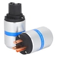 thumbnail image 4 of M106/F106 Enchufe De Alimentación De Cobre Puro Conector De Alimentación De Audio HiFi, 4 of 7