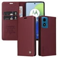 thumbnail image 1 of Funda para Motorola MOTO G04/G24 Estuche de Cuero PU Tipo Cartera con Ranuras para Tarjetas y Cierre Magnético, 1 of 5