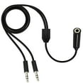 thumbnail image 5 of 2 in 1 Headsets Adapter Microphones Headphone Splitter 3.5mm Male/Female to 2 Female/Male Adapter Cable for Smartphones, 5 of 8