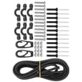 thumbnail image 1 of Kit De Correa Para Kayak, Cuerda Elástica Para Kayak De 2,44 M, Hebilla En Forma De C Para Kayak, Pesca, Canotaje, Tienda De Campaña, Bote De Goma, Canoa OTVIAP Kayak Elastic Rope with Hook Fixed, 1 of 8