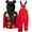 Mickey Red/Black, variant on Disney Little Boys Snowsuit Set - 2 Piece Toy Story, Cars, Mickey Mouse Ski Jacket and Snow Bib (2T-7)