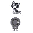 thumbnail image 2 of Marcador de pelotas de golf,Golf Hat Clip Ball Marker mujeres hombres Premium Metal,Accesorios de golf para mujer Ballmarker regalo,Marcador de gato de acero inoxidable para golfista, 2 of 8