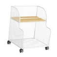 thumbnail image 2 of Lipstore Under Desk Cart File Holder with Wheels Storage Organizer for Kitchen School, 2 of 8
