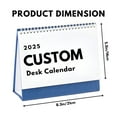 thumbnail image 3 of Personalized Custom 2025 Desk Calendar - Designed with Your Own 13 Images - Unique Gifts for Family, Friends, Lovers, Colleagues, Teachers, and Clients, 3 of 5