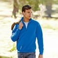thumbnail image 2 of Fruit Of The Loom Mens Premium 70/30 Zip Neck Sweatshirt, 2 of 4