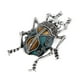thumbnail image 5 of Broche de insecto Yinane para Hombre Azul, 5 of 8