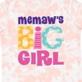 thumbnail image 4 of Inktastic Memaw Big Girl Girls Toddler T-Shirt, 4 of 5
