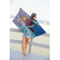 thumbnail image 3 of Frozen 849601 Disneys Elsa & Anna Swirls of Magic Beach Towel, Blue, 3 of 4