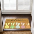 thumbnail image 6 of HuiXinOu Easter Doormat Absorbent Welcome Mat Non Slip Front Door Rug with Rabbit Design Indoor Outdoor Entryway Spring Home Decor, 6 of 6