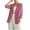 Red, variant on Pincandy Cotton Linen Blazer for Womens Long Sleeve Loose Casual Blazer Jackets