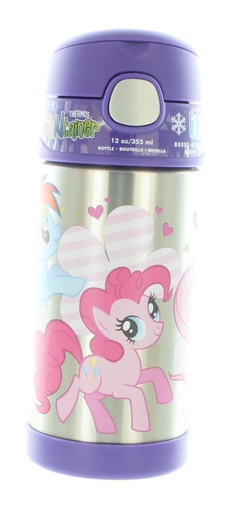 My Little Pony THERMOS FUNTAINER 12 Ounce Stainless Steel Kids Bottle