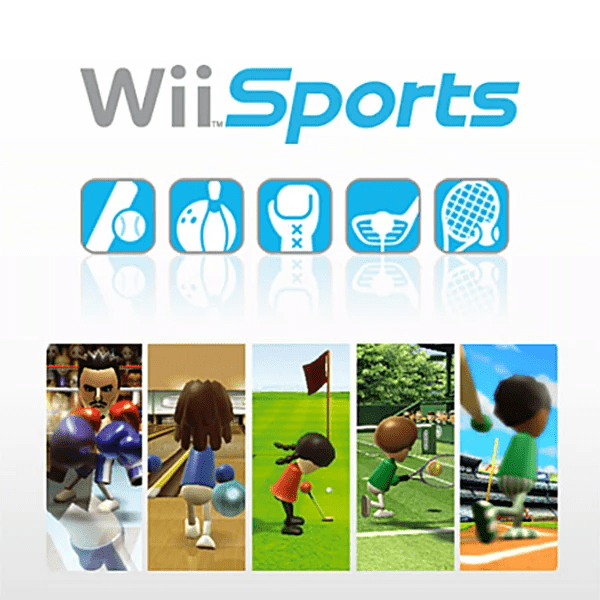 Nintendo Wii Sports, Refurbished Wii Video Game, Tennis Golf