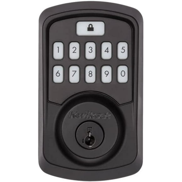 Cerradura Electronica Kwikset 99420-003 Aura Smart Lock Negro(Incluye instalación Gratuita en ciudades participantes)