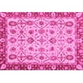 thumbnail image 1 of Ahgly Company Indoor Rectangle Oriental Pink Traditional Area Rugs, 7' x 9', 1 of 4