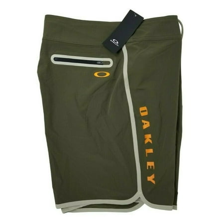 Men's Oakley Solid Board Short Dark Brush 18 Inches - Size 31