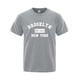 thumbnail image 1 of 2025 Camiseta de hombre con estampado de letras de Nueva York - Corte holgado, tejido transpirable, informal de verano - XS-XXXL, 1 of 2